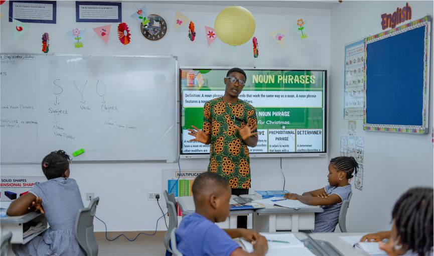 smart learning session at Jewels Leading Lights International
