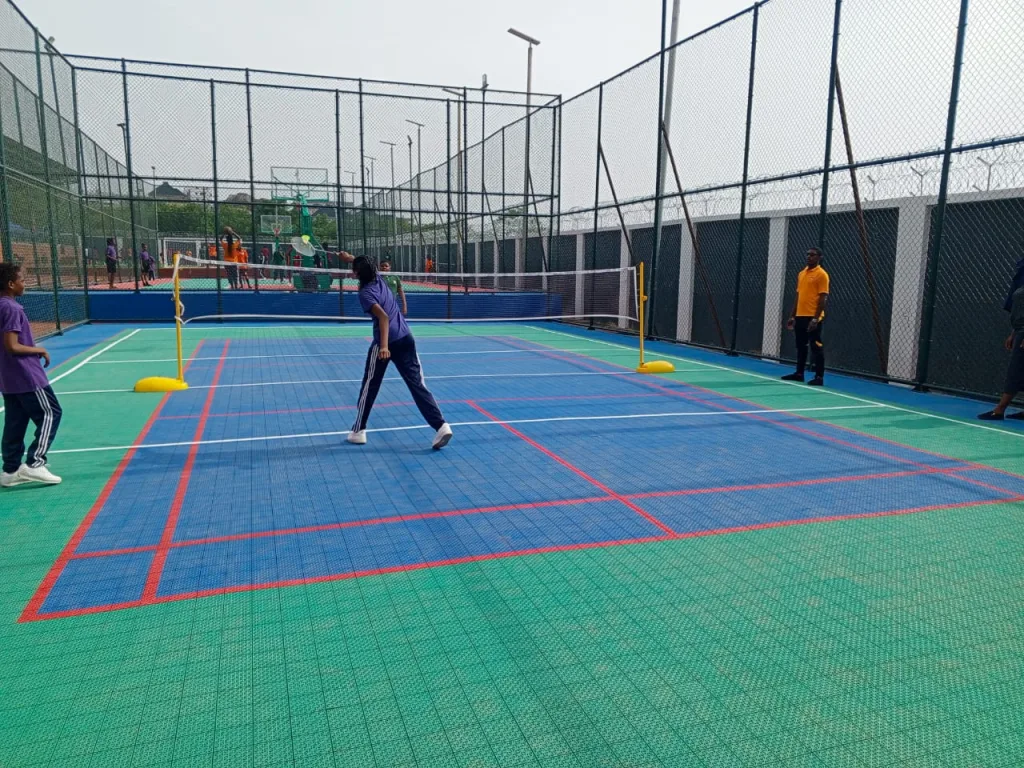 JLLI Learners staying healthy via sports activities